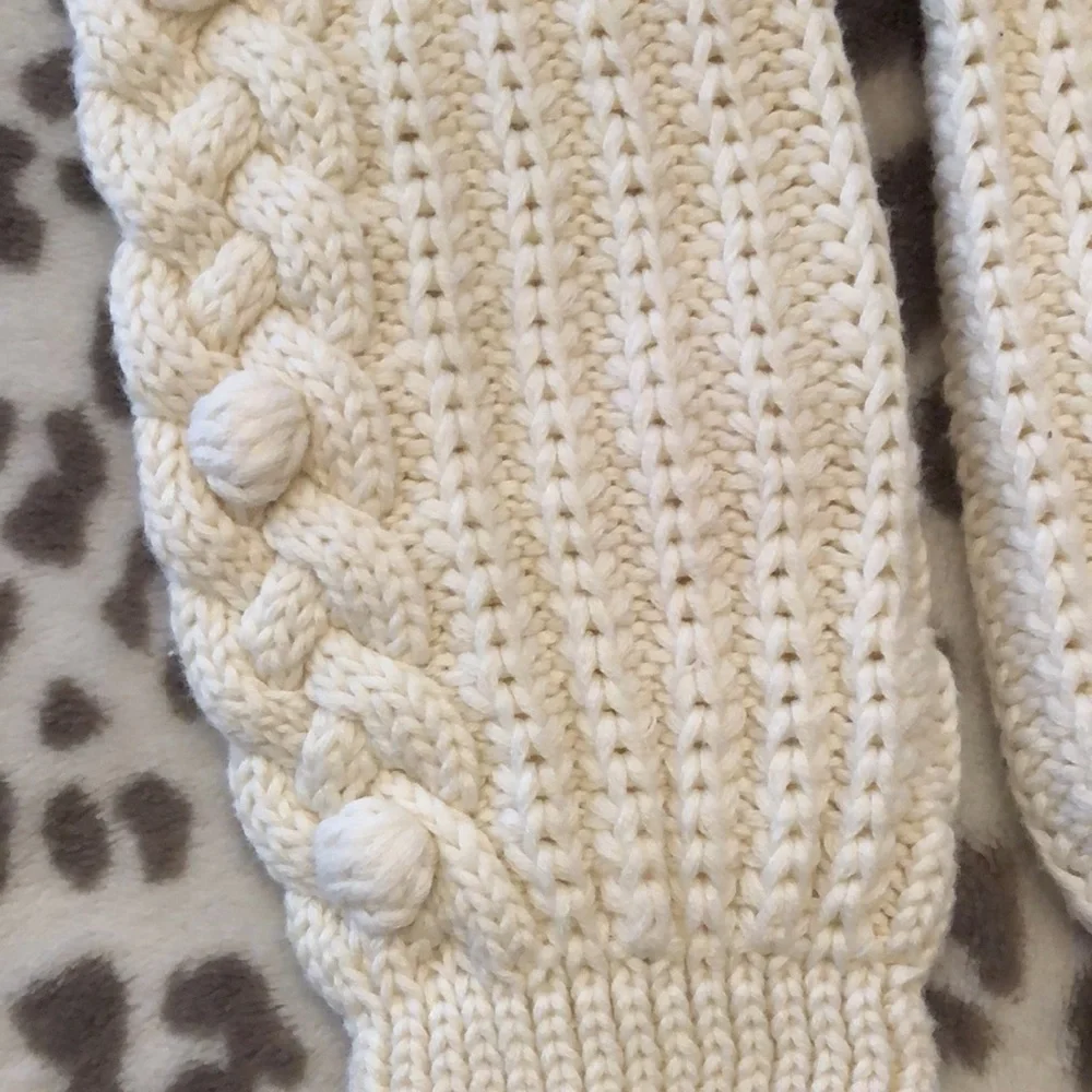 Gap Cable Knit Leg Warmers and Glitter Legwarmers